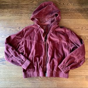 Corduroy Jacket w/ hood